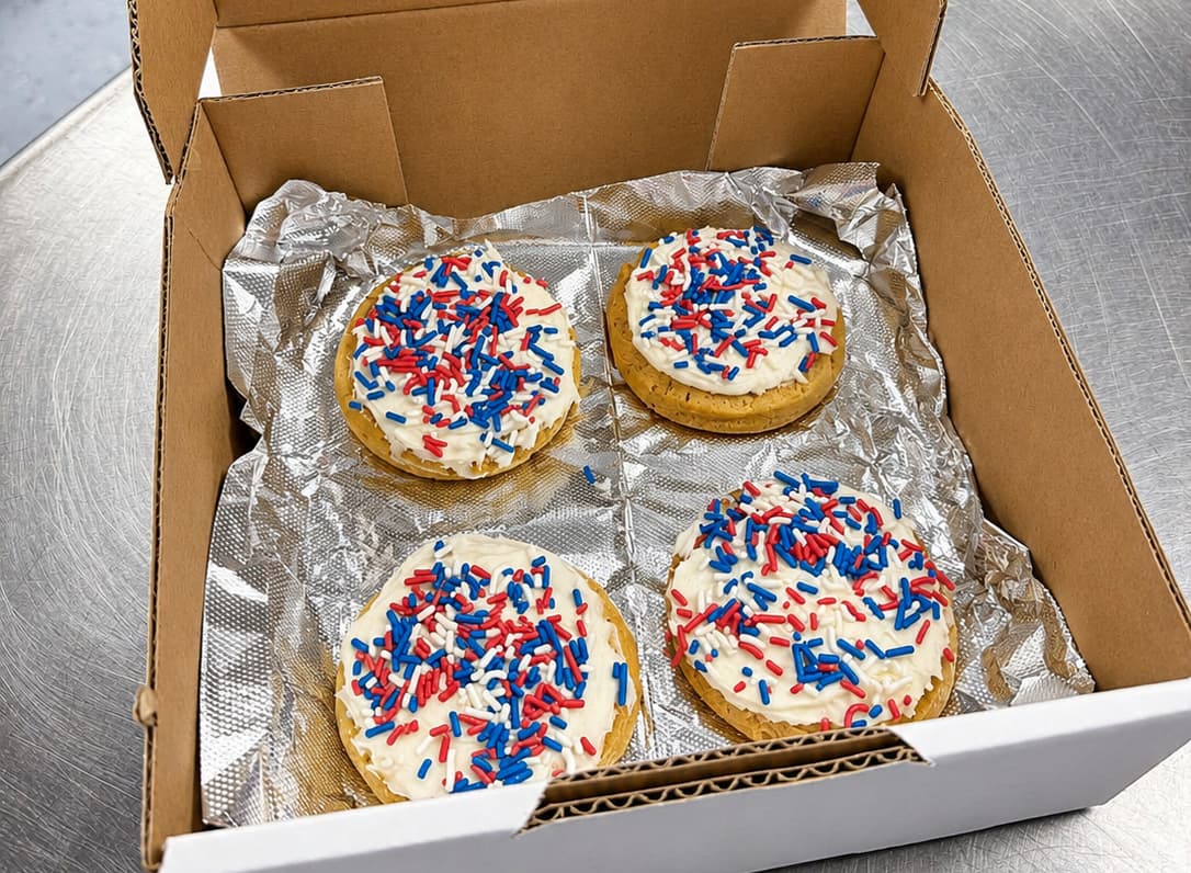 americas 250th birthday cookies