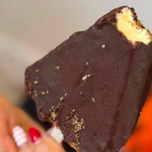 chocolate dipped key lime pie