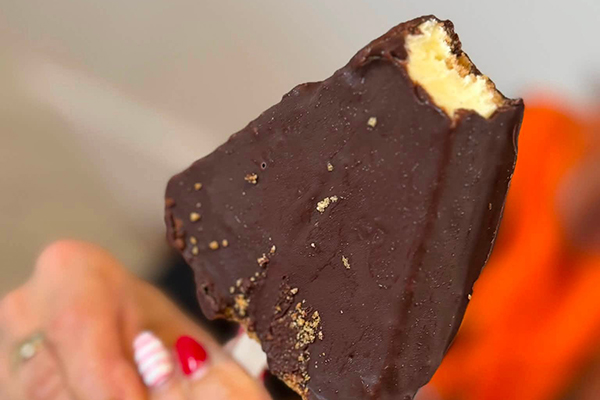 chocolate dipped key lime pie