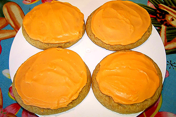 orange cookies